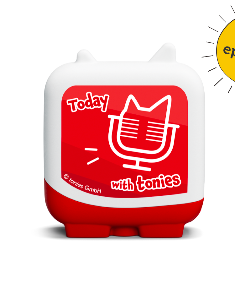 Tonies - شخصية بودكاست يومية متجددة باللغة الإنجليزية