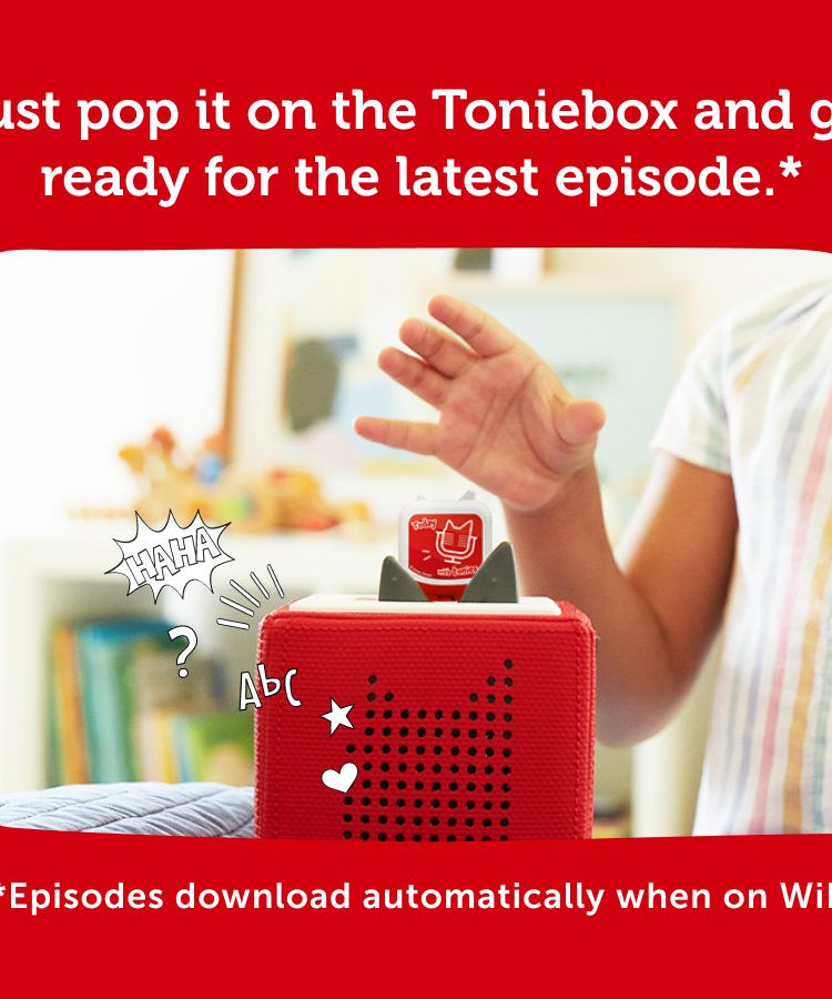 Tonies - شخصية بودكاست يومية متجددة باللغة الإنجليزية