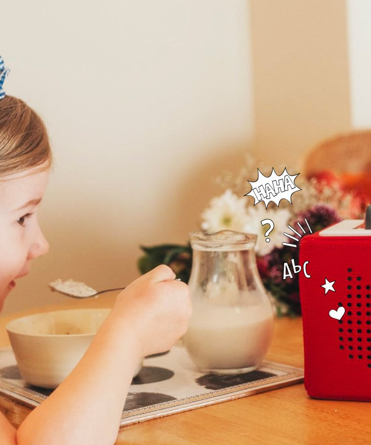 Tonies - شخصية بودكاست يومية متجددة باللغة الإنجليزية