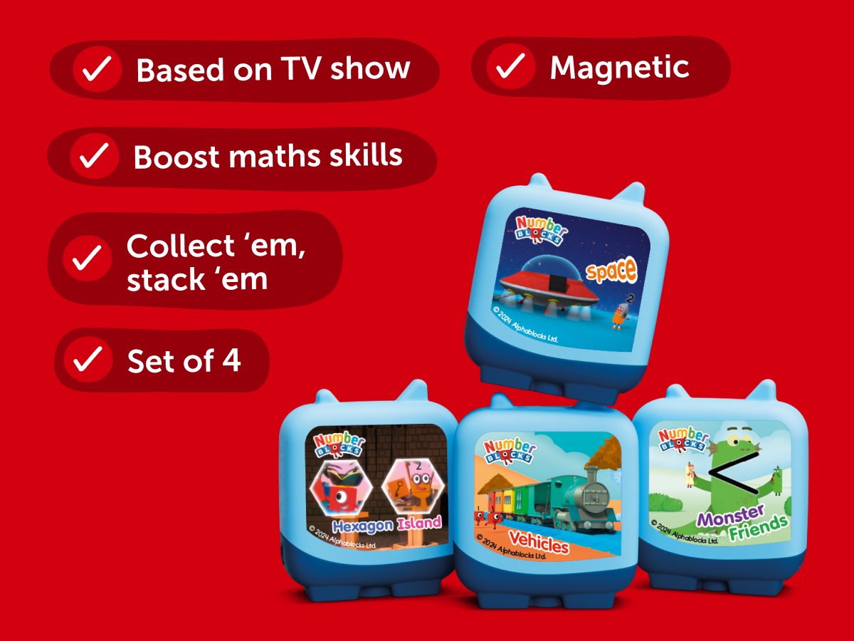 Tonies - أتعلم مع Numberblocks الإنجليزية الشكل الصوتي