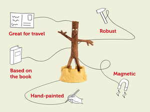 Tonies - Julia Donaldson Stick Man İngilizce Hikaye ve Şarkı  Sesli Figür