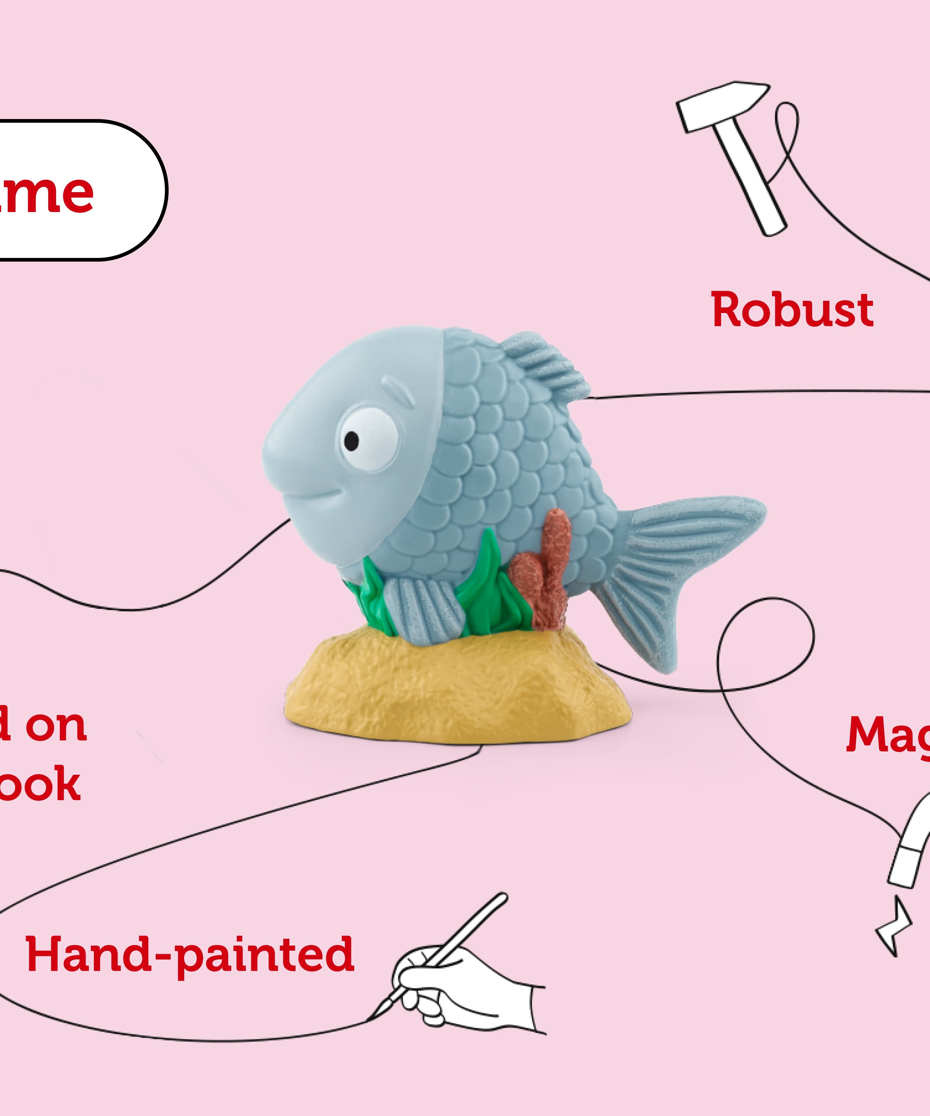 Tonies - جوليا دونالدسون تيدلر شخصية صوتية باللغة الإنجليزية