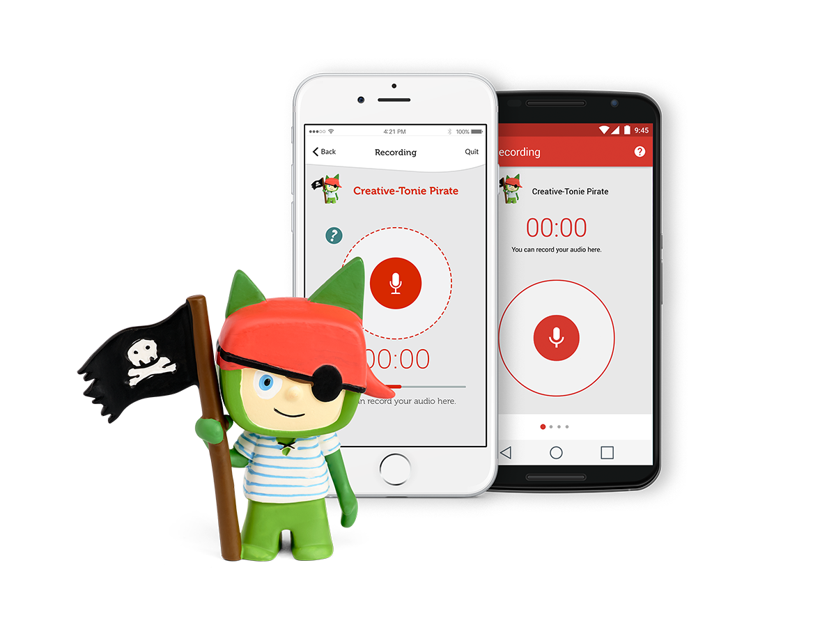 Tonies - شخصية تسجيل صوتي إبداعية قرصان