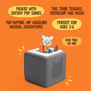 Tonies The Best Band in Bumbaloo - Akio-Audio Player Cards + Characters- | Natural Baby Shower