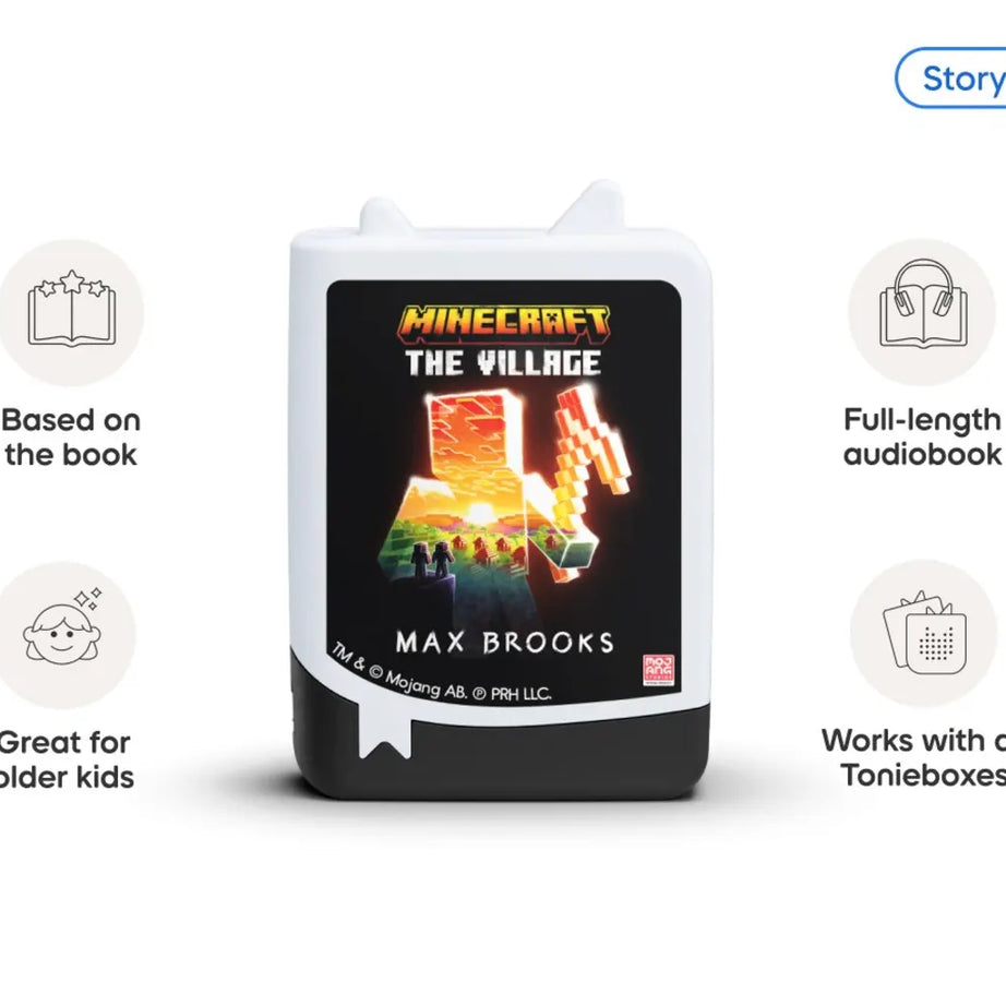 Tonies - ماكس بروكس ماينكرافت: قرية شخصية صوتية باللغة الإنجليزية
