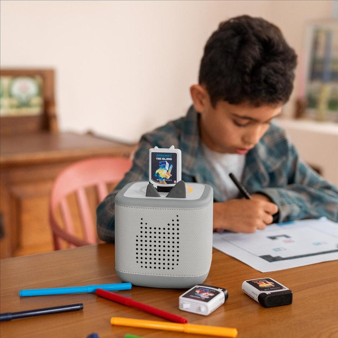 Tonies Book Pocket: Minecraft The Island-Audio Player Cards + Characters- | Natural Baby Shower