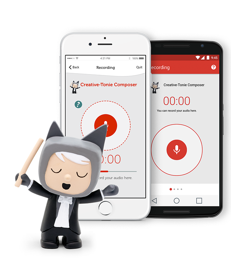 Tonies - قائد الأوركسترا شخصية تسجيل صوتي إبداعية