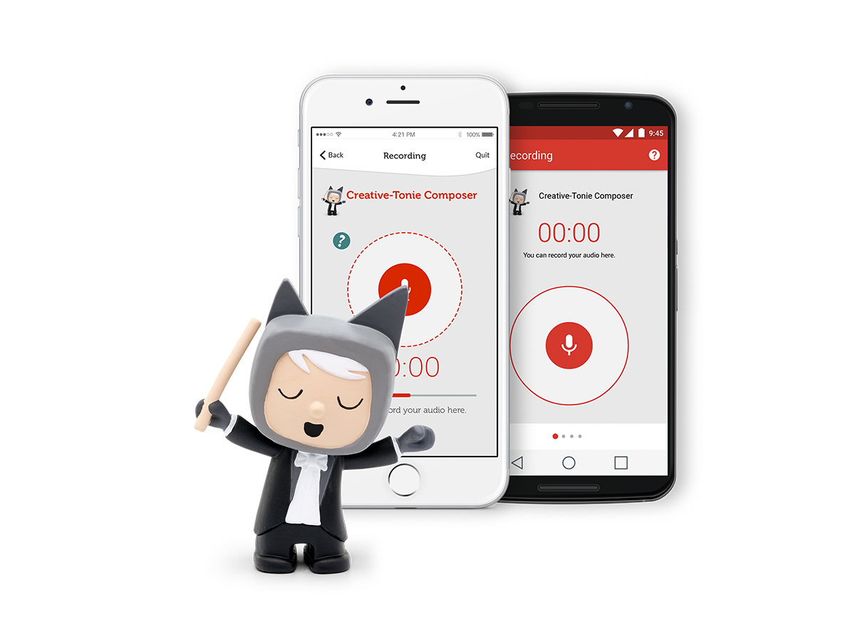 Tonies - قائد الأوركسترا شخصية تسجيل صوتي إبداعية