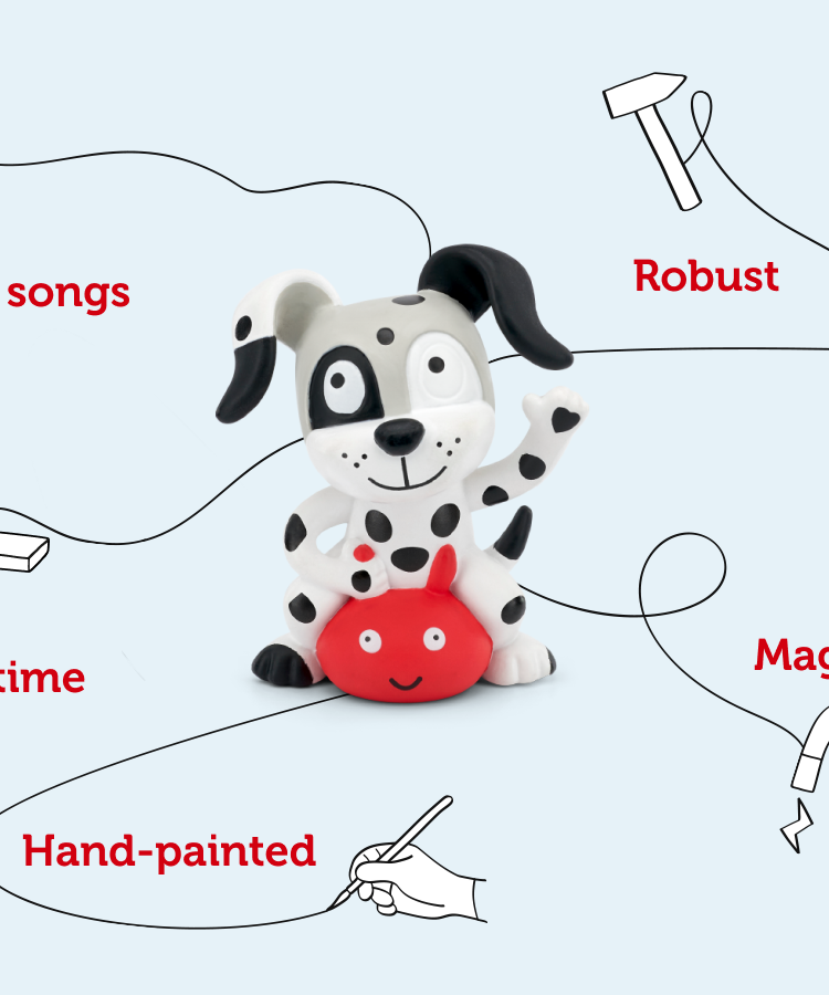 Tonies - وقت اللعب وأغاني الحركة 2 شخصية صوتية باللغة الإنجليزية