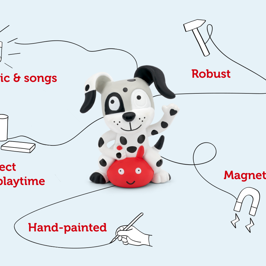 Tonies - وقت اللعب وأغاني الحركة 2 شخصية صوتية باللغة الإنجليزية