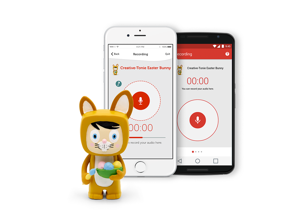 Tonies - شخصية تسجيل صوتي مبدعة لأرنب عيد الفصح