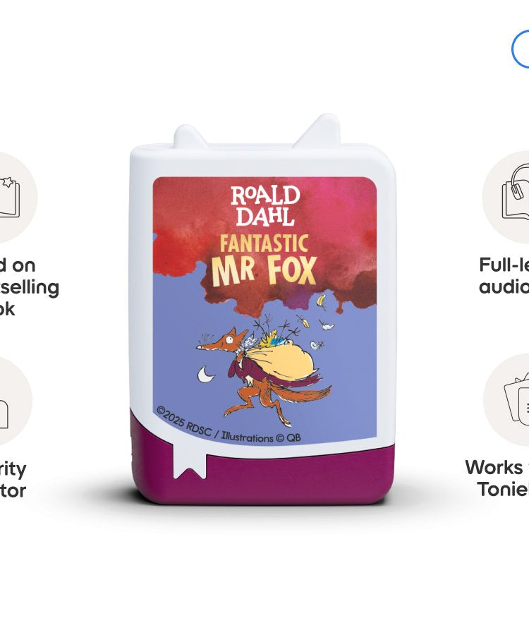 Tonies - شخصية صوتية باللغة الإنجليزية للثعلب الرائع من تأليف رولد دال