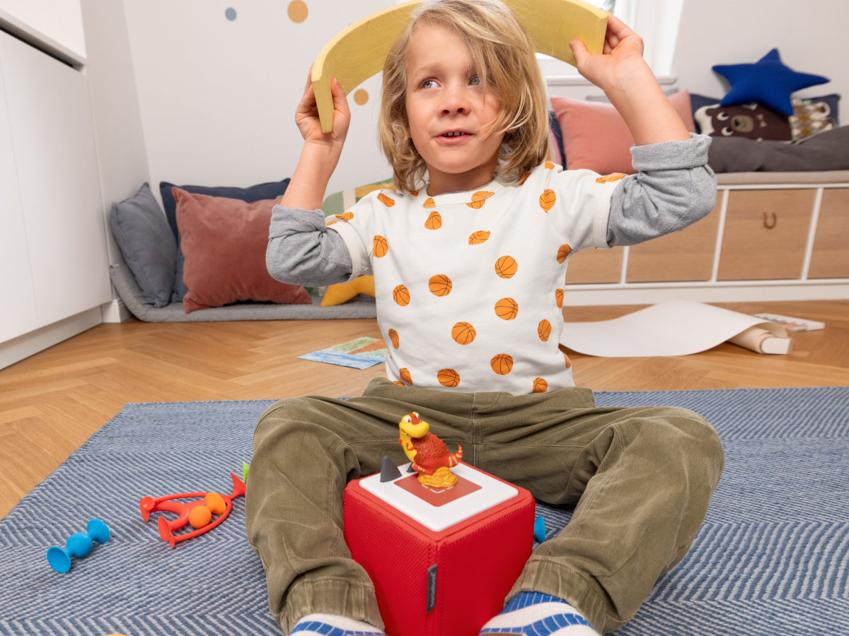 Tonies - الديناصور الذي تبول الشكل الصوتي باللغة الإنجليزية