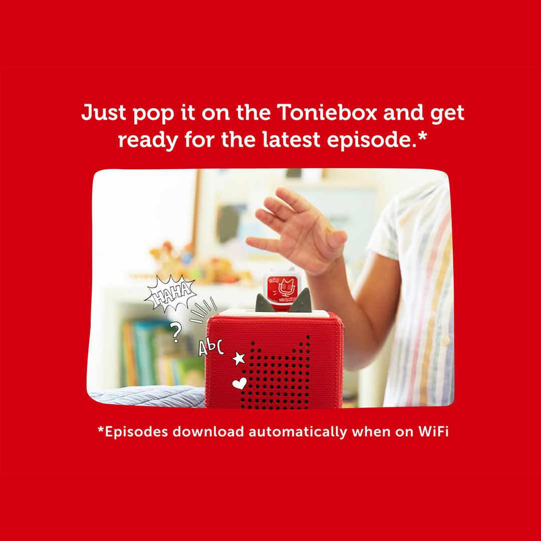 Tonies Today With Tonies Podcast-Audio Player Cards + Characters- | Natural Baby Shower
