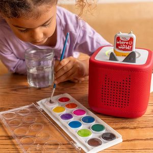 Today with Tonies: Where in the World?-Audio Player Cards + Characters- | Natural Baby Shower