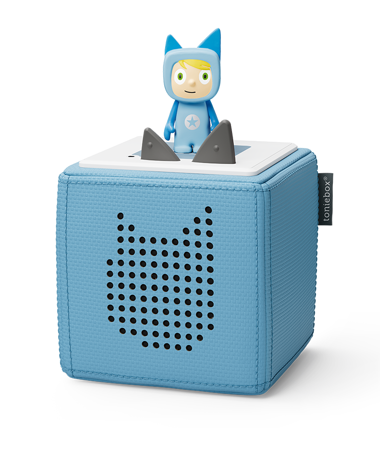 Tonies - Toniebox 1 صندوق مجموعة البداية باللون الأزرق الفاتح للأطفال
