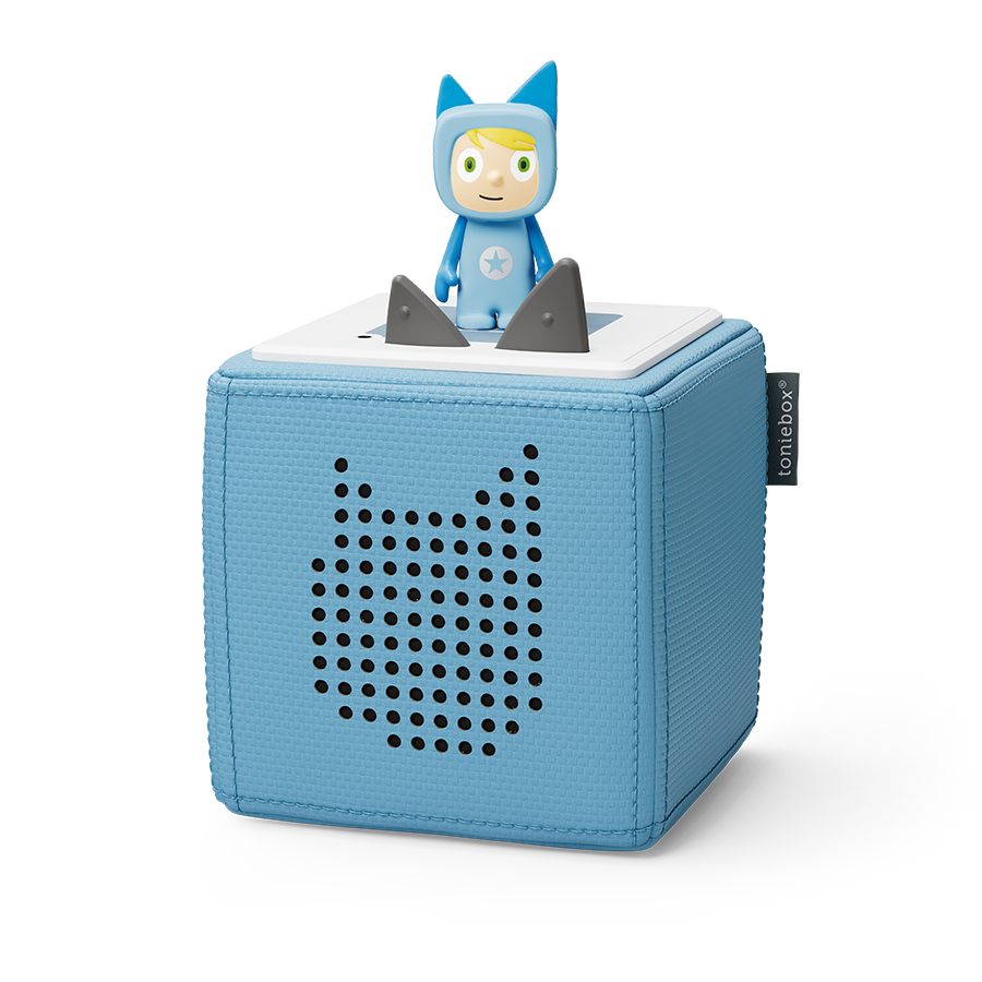 Tonies - Toniebox 1 صندوق مجموعة البداية باللون الأزرق الفاتح للأطفال
