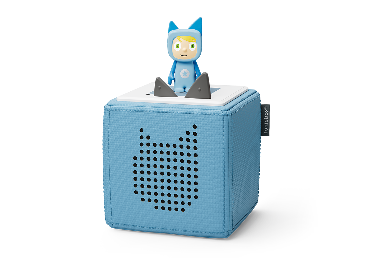 Tonies - Toniebox 1 صندوق مجموعة البداية باللون الأزرق الفاتح للأطفال