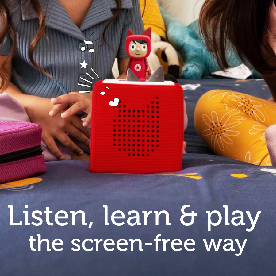 Tonies - Toniebox 1 صندوق مجموعة البداية الأحمر