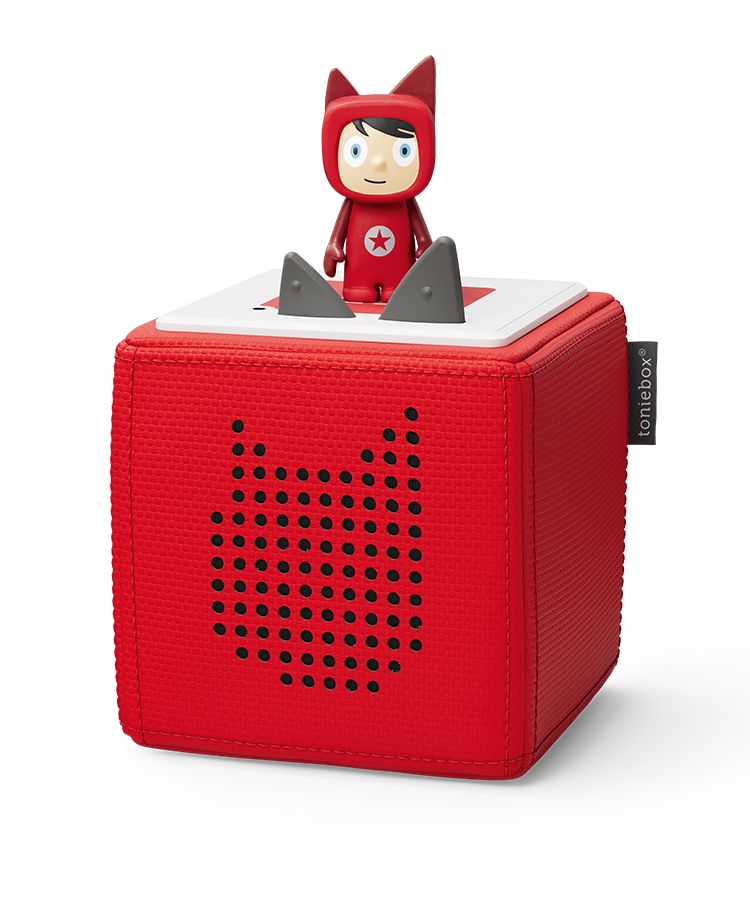 Tonies - Toniebox 1 صندوق مجموعة البداية الأحمر