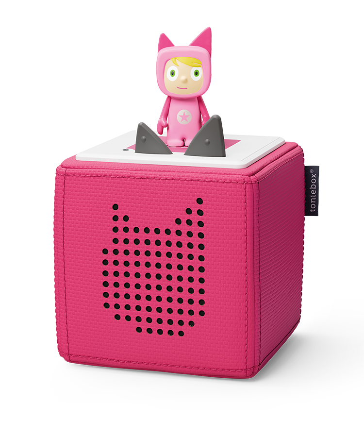 Tonies - Toniebox 1 صندوق مجموعة البداية الوردي