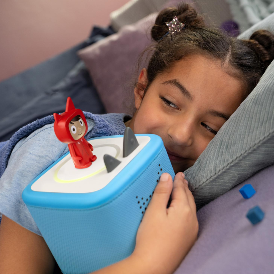 Tonies - صندوق مجموعة البداية Toniebox 2 باللون الأزرق السماوي