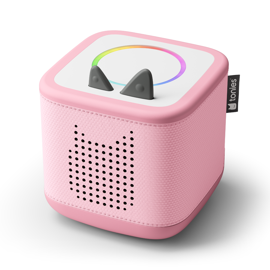 Tonies - Toniebox 2 صندوق مجموعة البداية الوردي السحابي