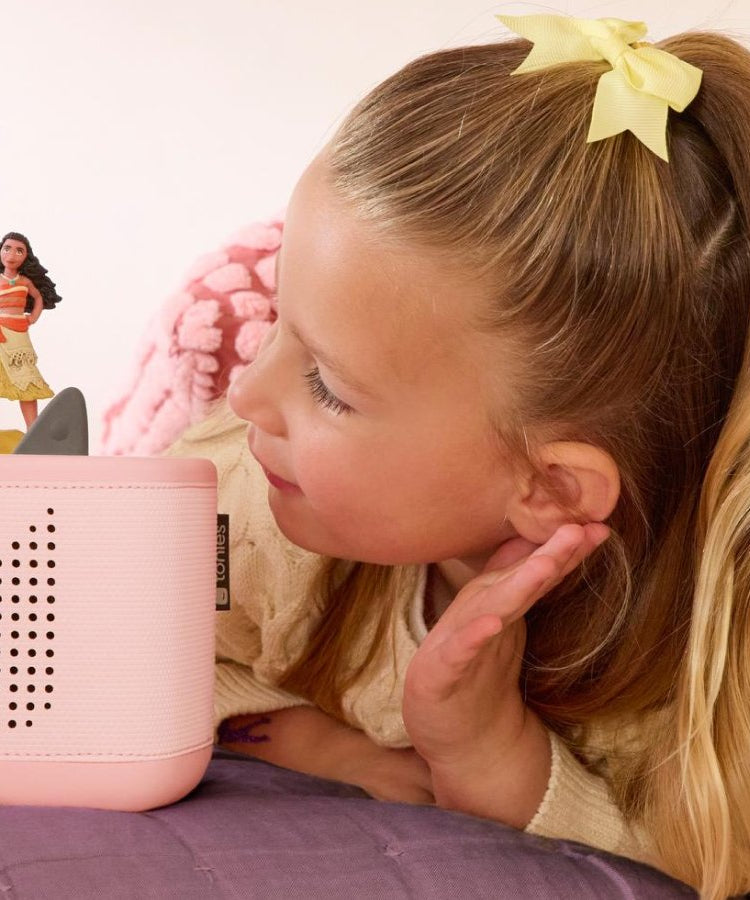 Tonies - Toniebox 2 صندوق مجموعة البداية الوردي السحابي