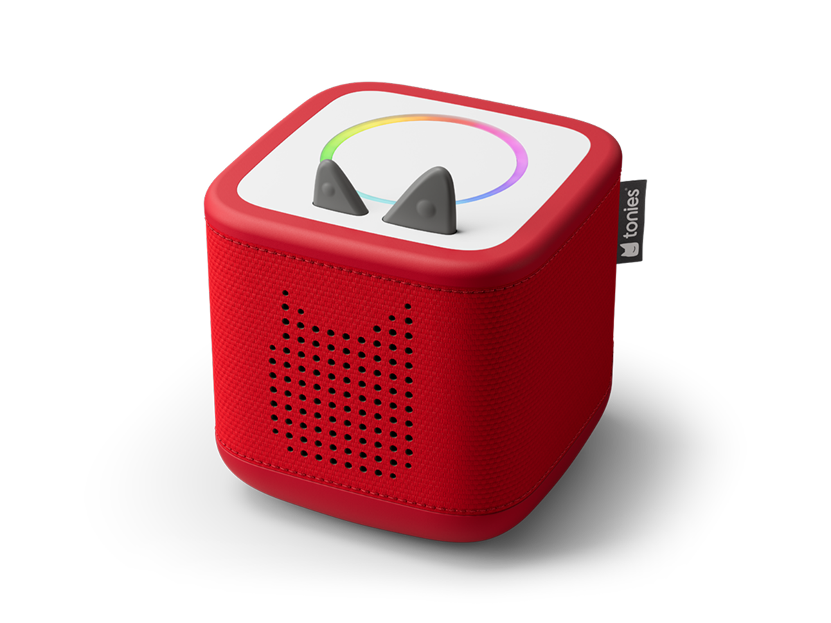 Tonies - Toniebox 2 صندوق مجموعة البداية الأحمر