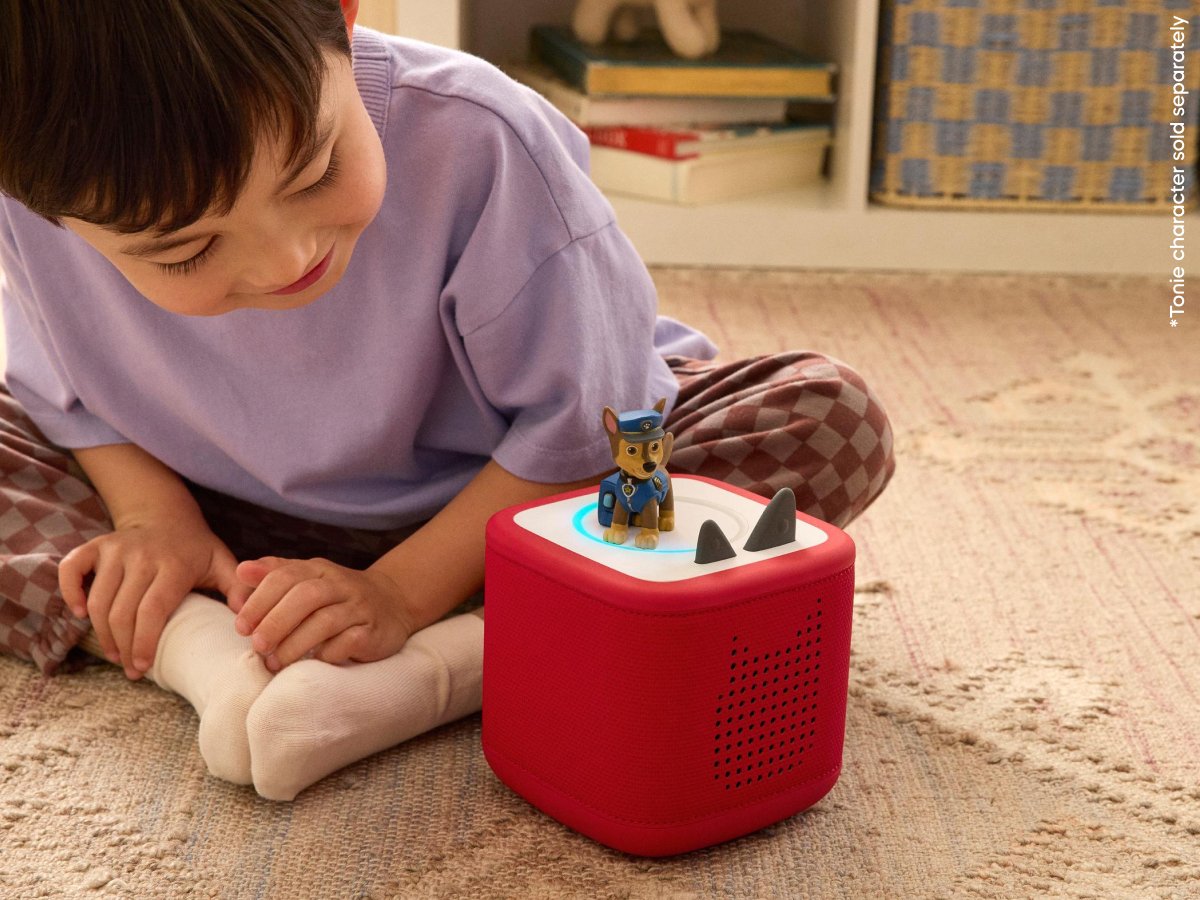 Tonies - Toniebox 2 صندوق مجموعة البداية الأحمر