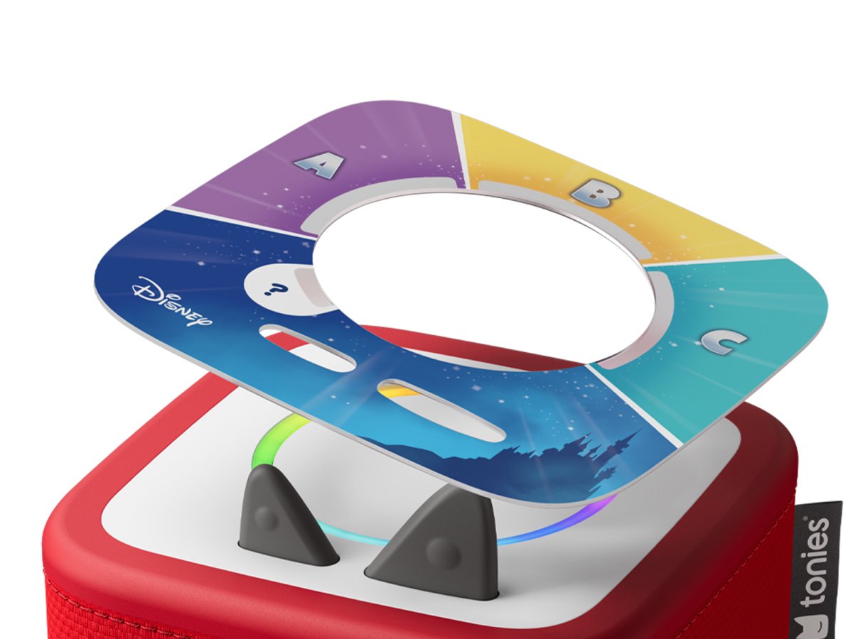 Tonies - Tonieplay ديزني مملكة مسابقة المعلومات لعبة Toniebox 2 باللغة الإنجليزية