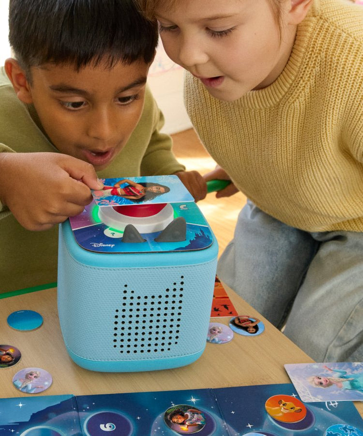 Tonies - Tonieplay ديزني مملكة مسابقة المعلومات لعبة Toniebox 2 باللغة الإنجليزية