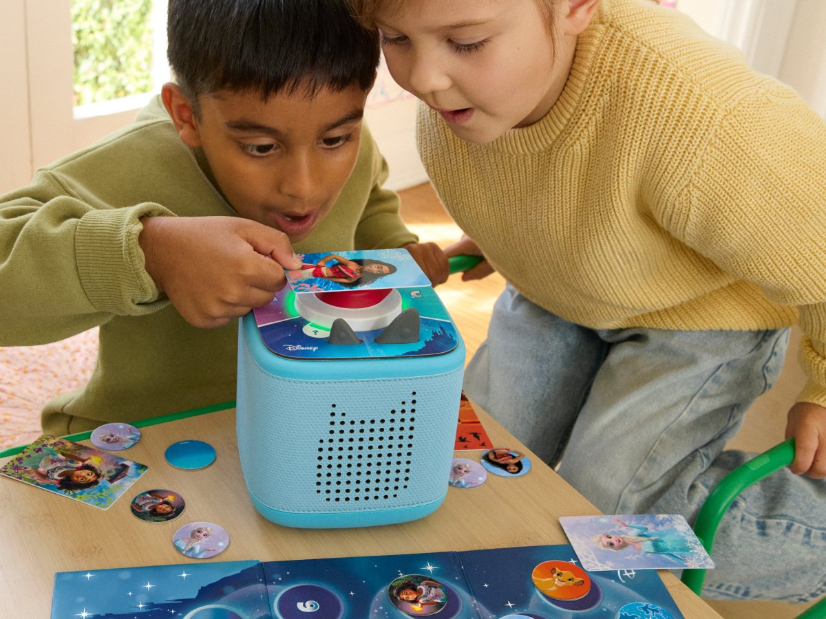 Tonies - Tonieplay ديزني مملكة مسابقة المعلومات لعبة Toniebox 2 باللغة الإنجليزية