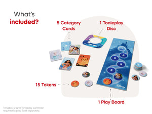 Tonies - Tonieplay Disney Bilgi Yarışması Krallığı İngilizce Toniebox 2 Oyunu