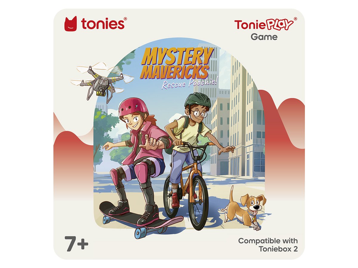 Tonies - Tonieplay لعبة Toniebox2 الإنجليزية الغامضة Mavericks
