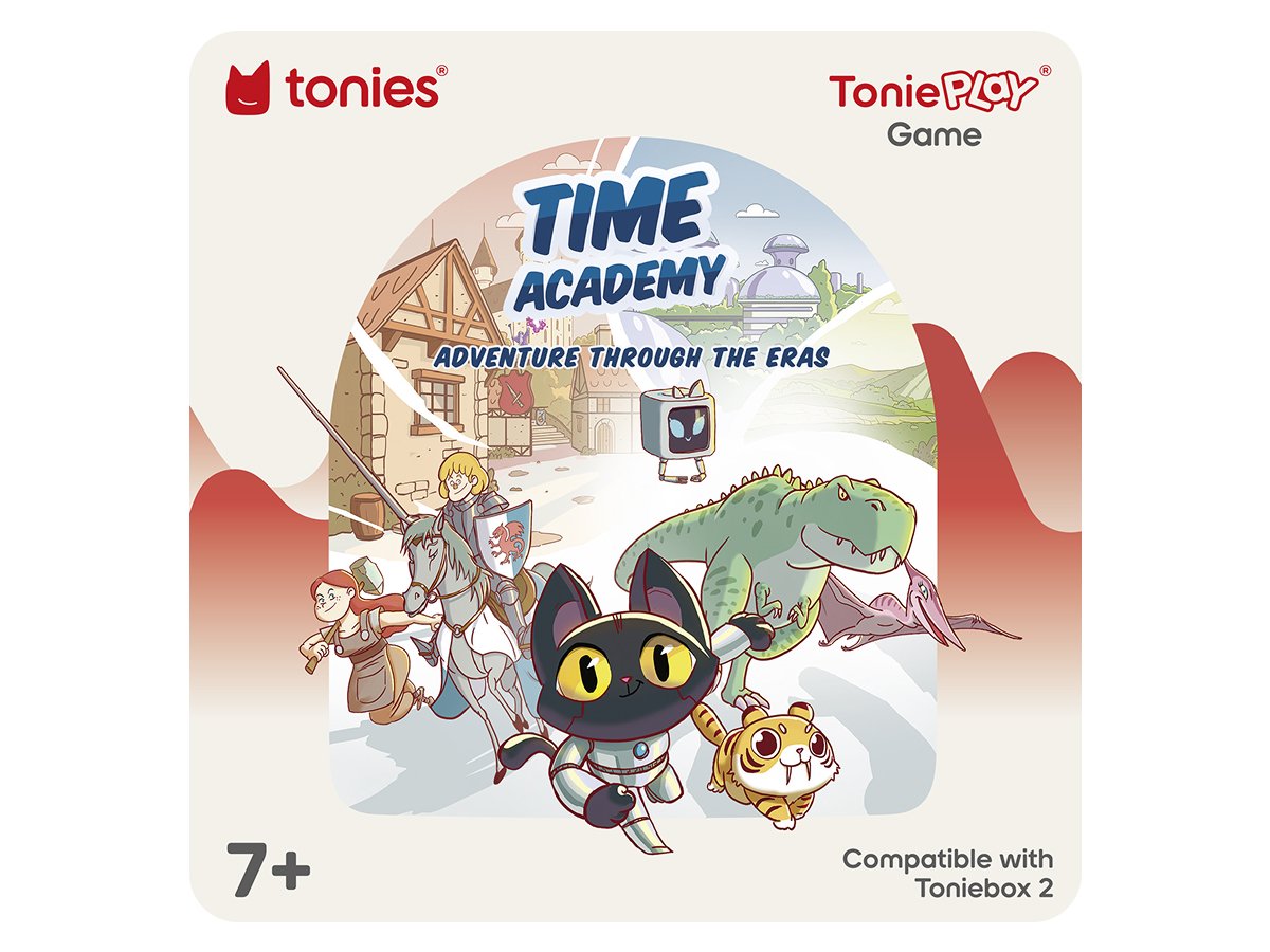 Tonies - Tonieplay أكاديمية الزمن لعبة Toniebox2 الإنجليزية