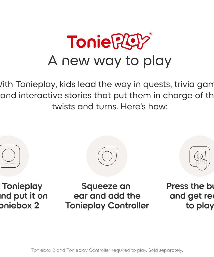 Tonies - Tonieplay أكاديمية الزمن لعبة Toniebox2 الإنجليزية