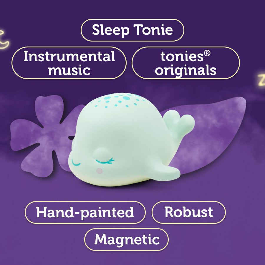 Tonies - قبل النوم: الحوت ألحان من المحيط باللغة الإنجليزية مع صوت مجسم