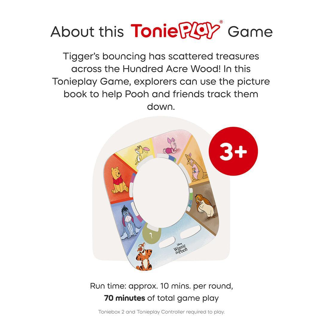 Tonies Disney Winnie The Pooh: Tigger's Mix-Up Fix-Up Tonieplay Game-Audio Player Cards + Characters- | Natural Baby Shower