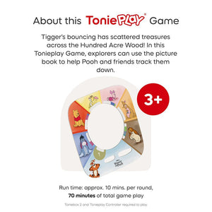 Tonies Disney Winnie The Pooh: Tigger's Mix-Up Fix-Up Tonieplay Game-Audio Player Cards + Characters- | Natural Baby Shower