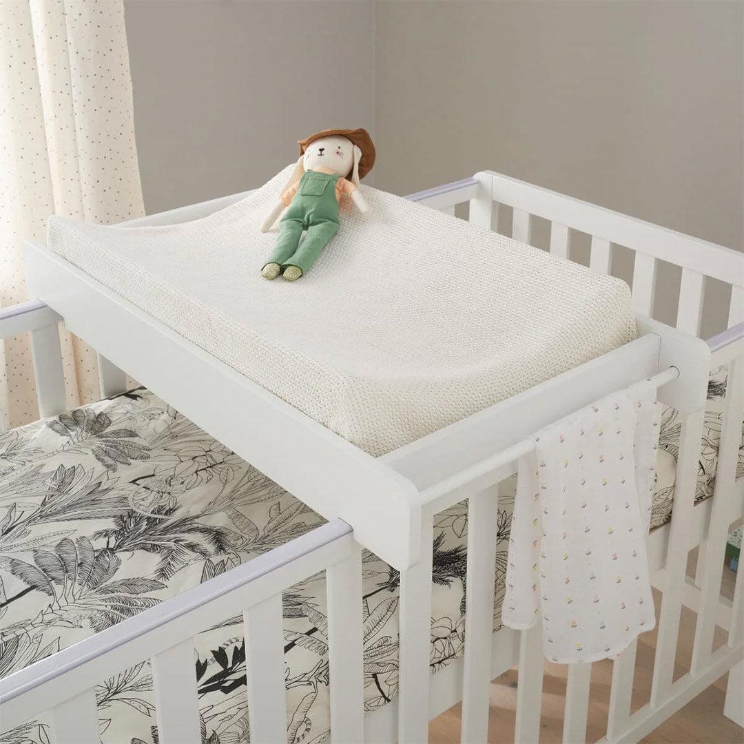 Tutti Bambini Universal Cot Top Changer - White-Changing Mats-White- | Natural Baby Shower