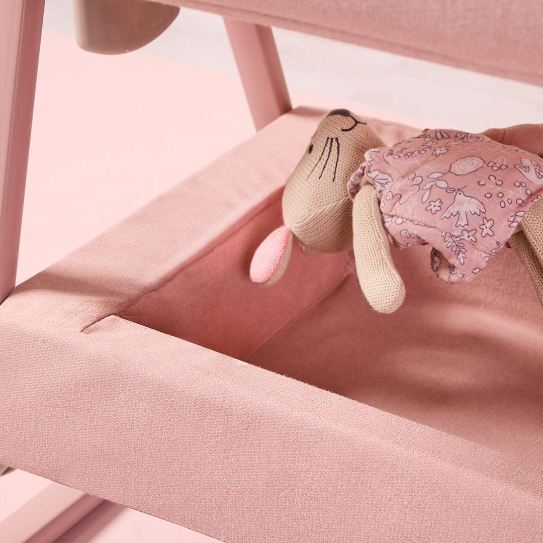 Tutti Bambini Cozee Air 2 Bedside Crib - Drifted Oak / Blush-Cribs-Drifted Oak / Blush- | Natural Baby Shower