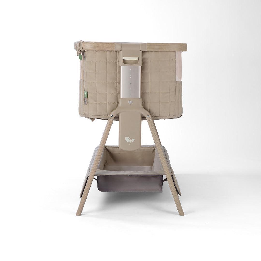 Tutti Bambini Cozee Sense Bedside Crib - Soft Walnut / Cocoa-Cribs-Soft Walnut / Cocoa- | Natural Baby Shower