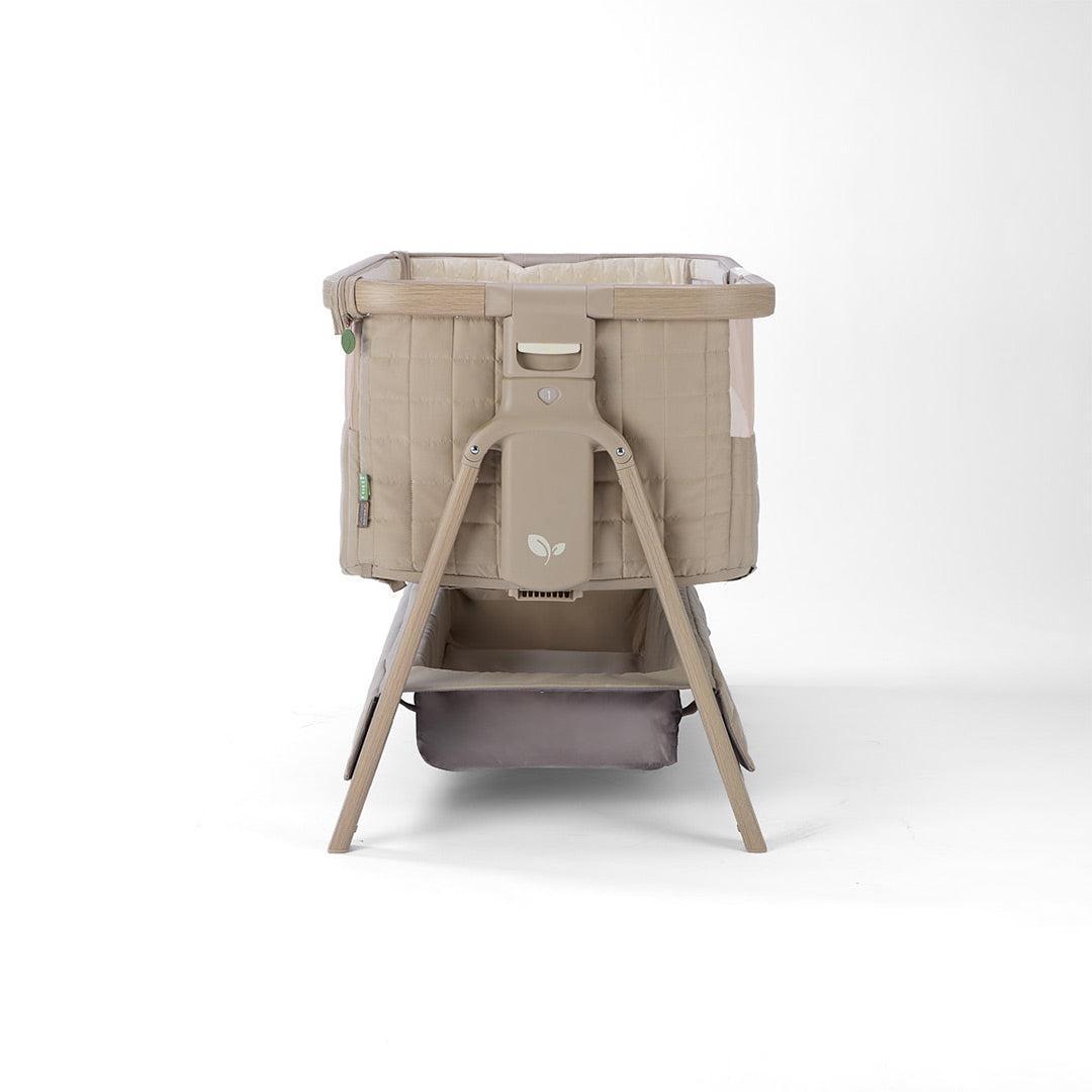 Tutti Bambini Cozee Sense Bedside Crib - Soft Walnut / Cocoa-Cribs-Soft Walnut / Cocoa- | Natural Baby Shower