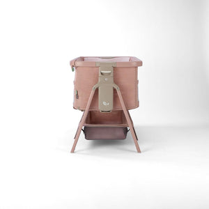 Tutti Bambini Cozee Zen Bedside Crib - Blush-Cribs-Blush- | Natural Baby Shower