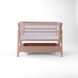 Tutti Bambini Cozee Zen Bedside Crib - Blush-Cribs-Blush- | Natural Baby Shower