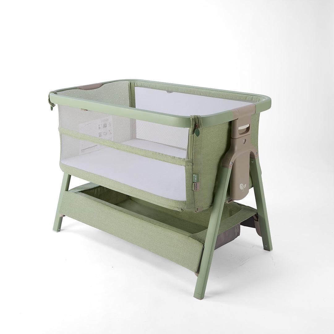 Tutti Bambini Cozee Zen Bedside Crib - Eucalyptus-Cribs-Eucalyptus- | Natural Baby Shower