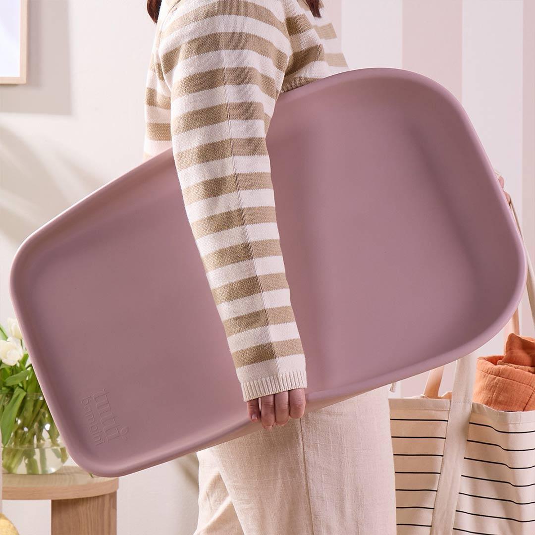 Tutti Bambini Cushi Mini Changing Mat - Petal-Changing Mats-Petal- | Natural Baby Shower