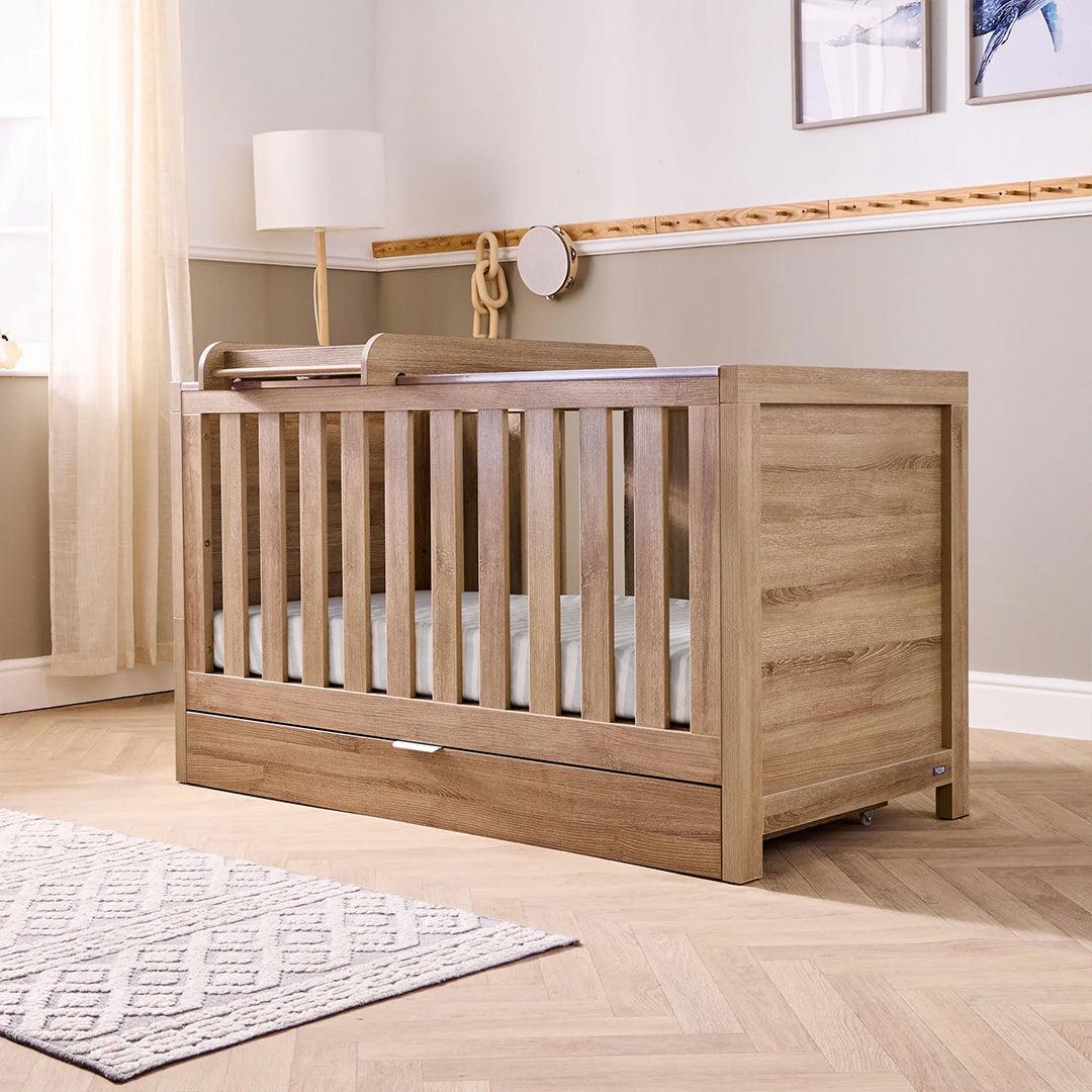 Tutti Bambini Universal Underbed Drawer - Oak (Modena/Verona)-Storage-Oak (Modena/Verona)- | Natural Baby Shower