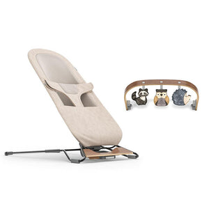 UPPABaby Mira Baby Bouncer-Baby Bouncers-Charlie-Forest Fun | Natural Baby Shower